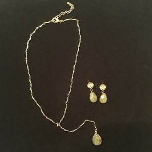 NWOT World Market Necklace & Earring Set